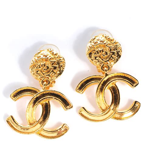 chanel earrings replica wholesale|Chanel earrings authentic.